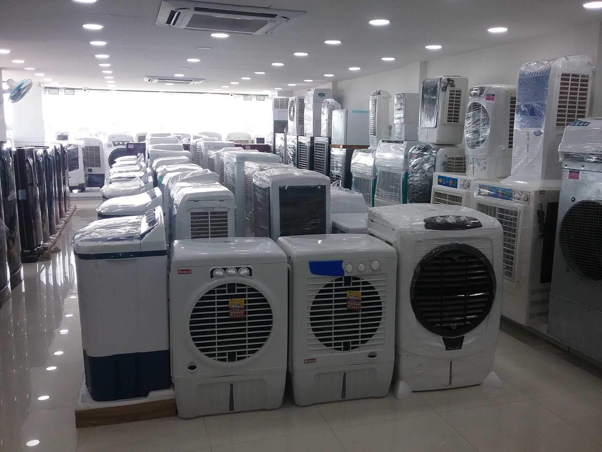 Close-up of a premium refrigerator